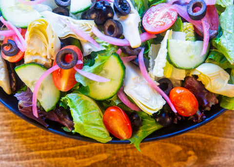 Mediterranean Garden Salad Bowl